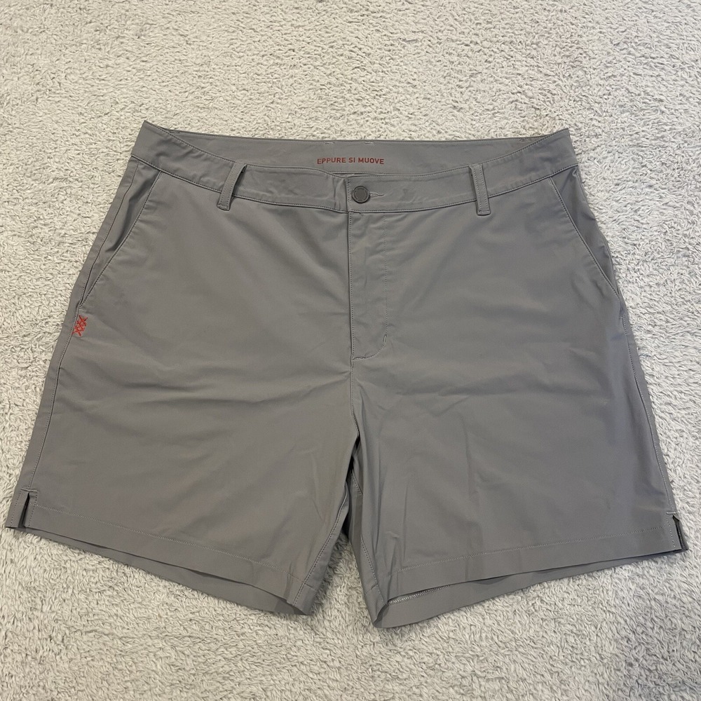 RHONE Gray Men's Hybrid Shorts